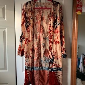 RARE Oilily cardigan with velvet and mesh